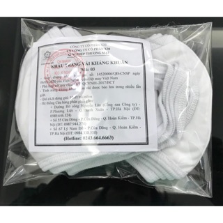 1 Khẩu trang vải kháng khuẩn