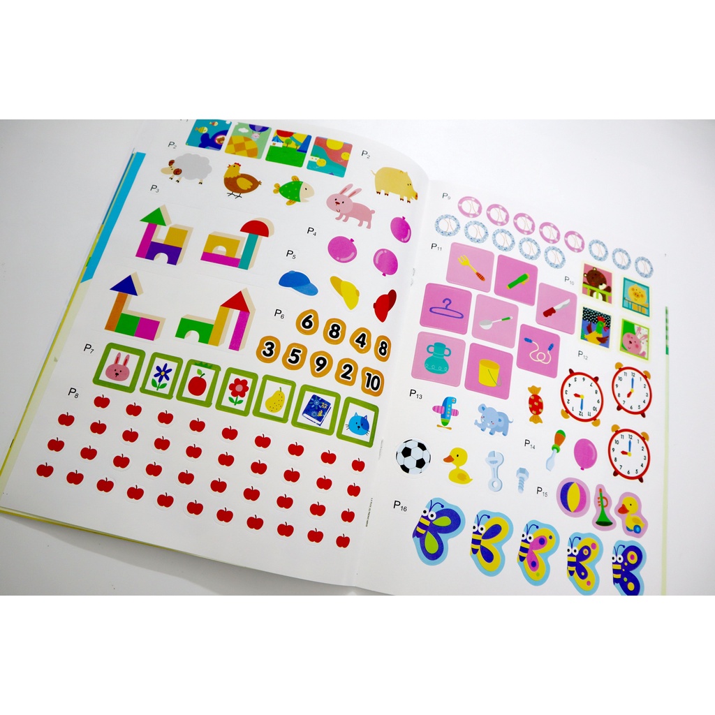 Sách - Sticker thần kỳ phát triển IQ - EQ - CQ