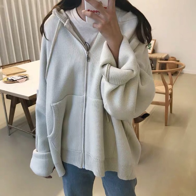 Áo khoác len siêu xinh