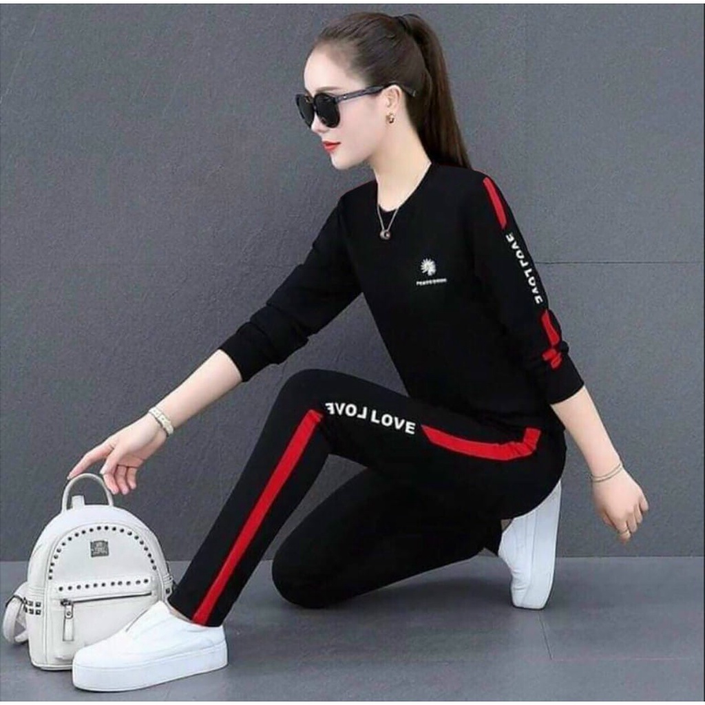 Set Bộ Cotton Tay Dài Sang Chảnh - Hàng Y Hình