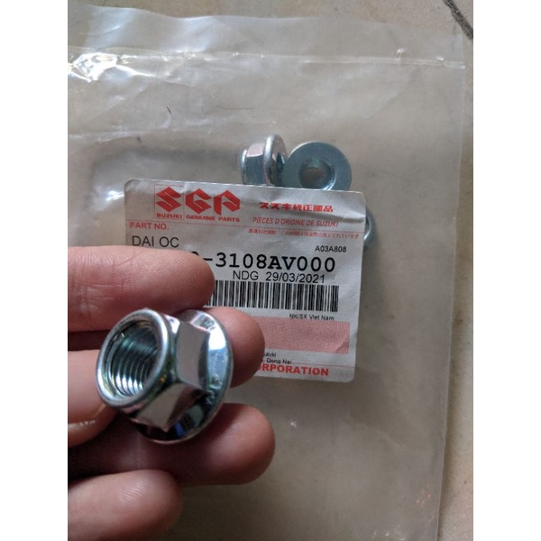 ỐC TÁN CỐT BÁNH XE SATRIA RAIDER AXELO