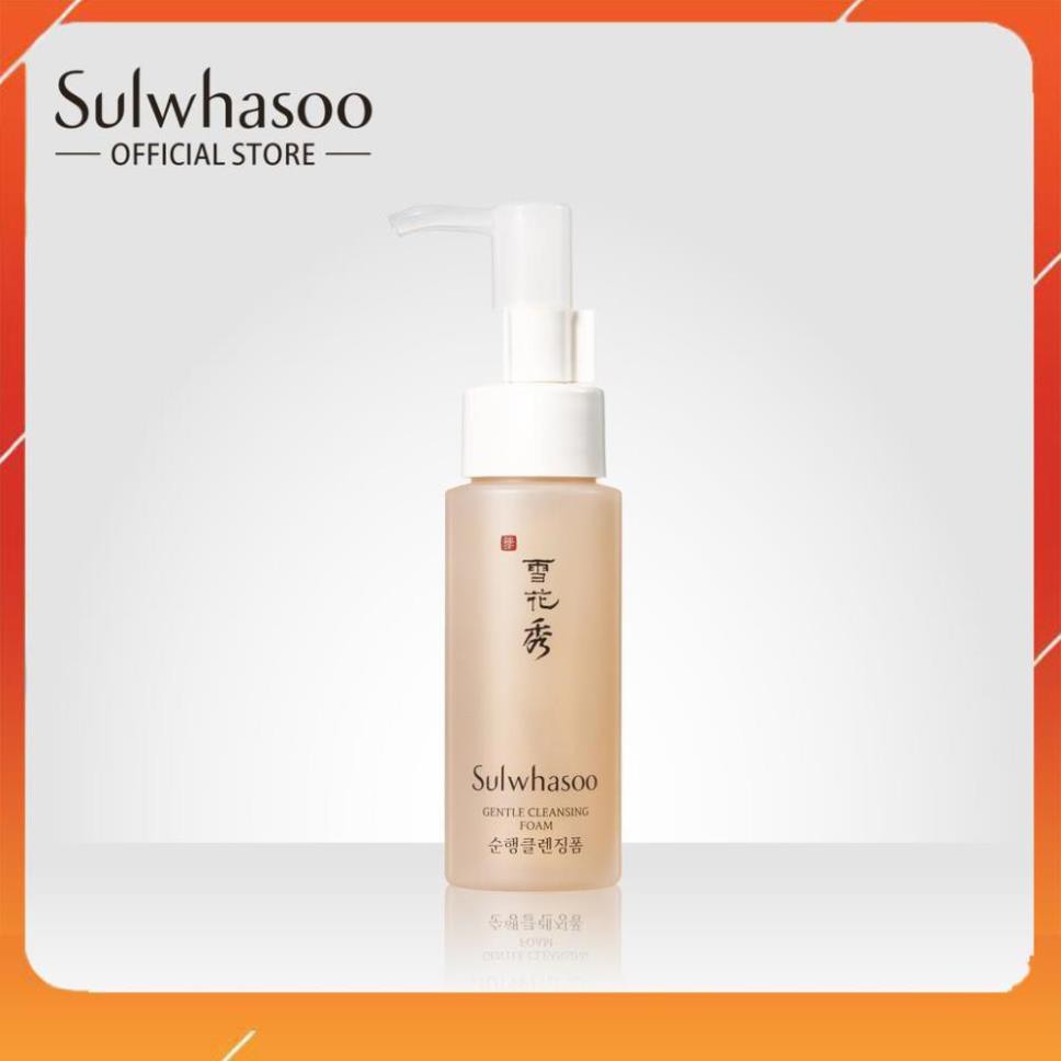 Miễn Phí Ship -  Sữa Rửa Mặt Dịu Nhẹ Sulwhasoo Gentle Cleansing Foam 50ml