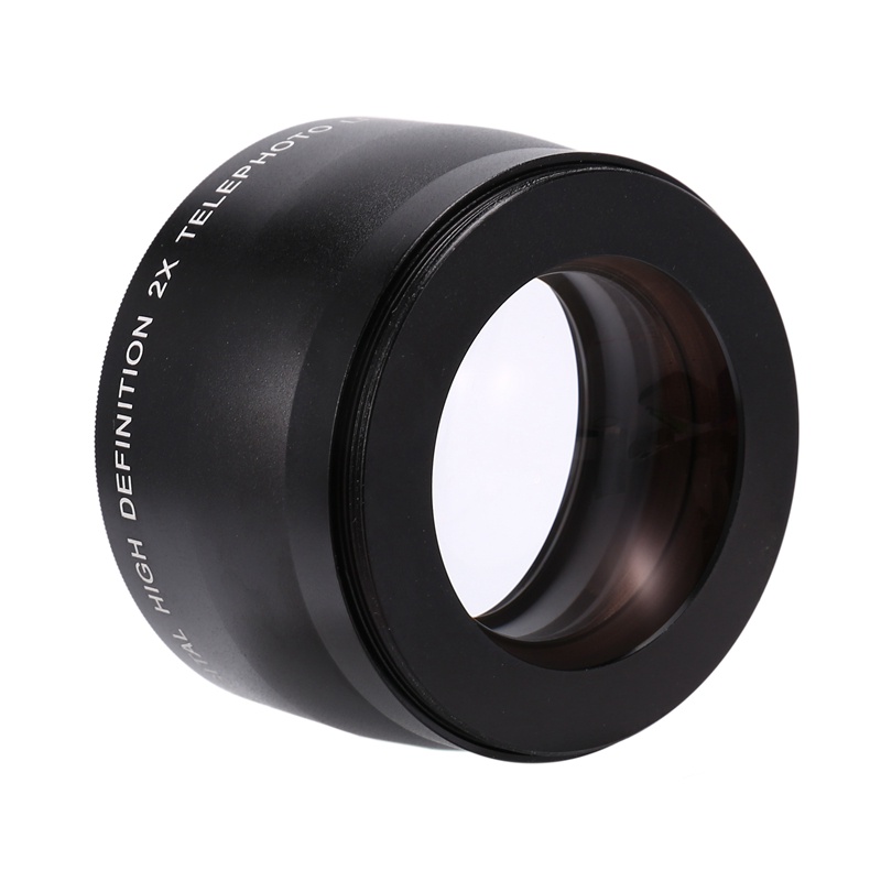 Ống Kính Chuyên Nghiệp 58mm 2.0X Cho Máy Ảnh Canon 5D / 6D / 60D / 350D / 400D / 450D / 500D / 1000D / 550D / 600D 18-55Cm
