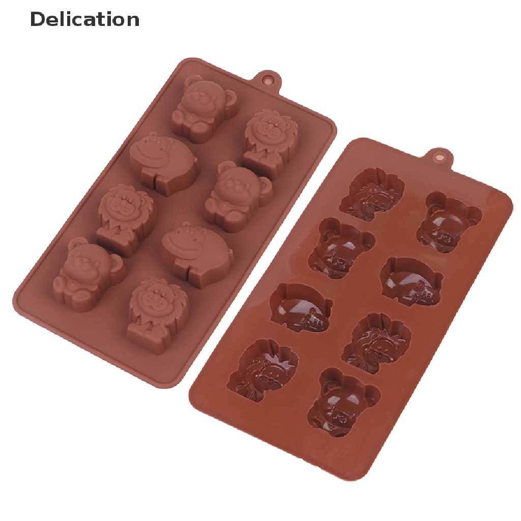 Khuôn Làm Bánh Chất Liệu Silicone Hình Động Vật Dễ Thương