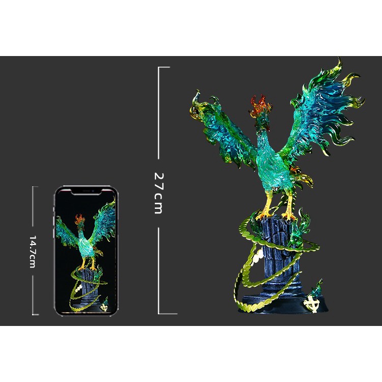 Mô hình Marco chim phượng hoàng cao khoang 27cm - one piece