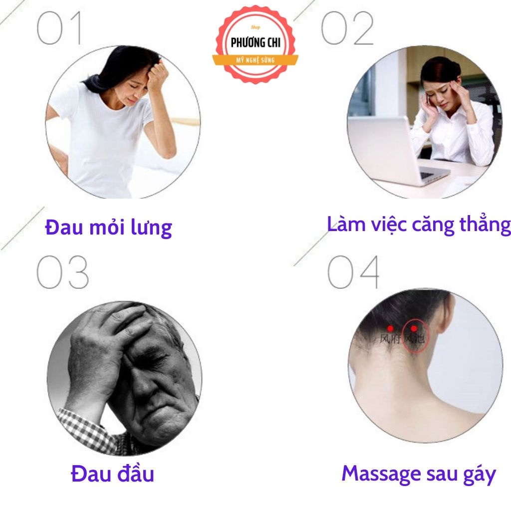 Lược sừng chuyên dụng massage toàn thân đa năng cao cấp giúp lưu thông khí huyết | Mỹ nghệ phương chi