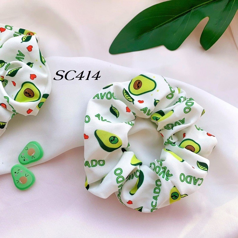 Srunchie cột tóc dễ thương giá học sinh (hình thật shop chụp)