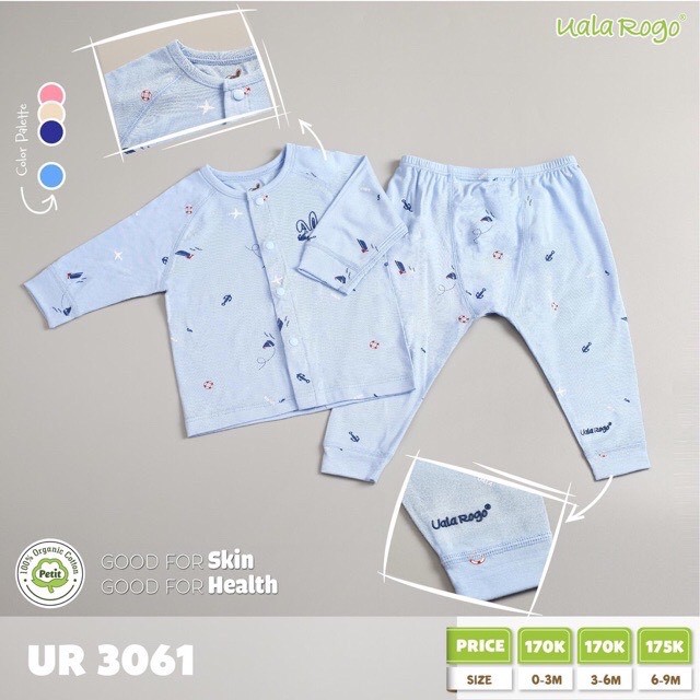 BỘ KHUY GIỮA PETIT HOẠ TIẾT UALA ROGO 3061