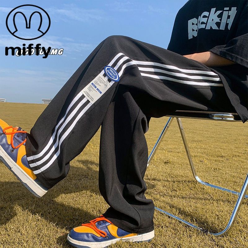 Quần Dài Thể Thao Kẻ Sọc Phong Cách Năng Động Trẻ Trung Dành Cho Nữ