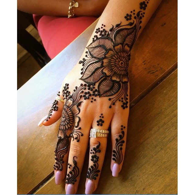 Mực săm henna Ấn Độ (các màu) - Hàng nhập khẩu