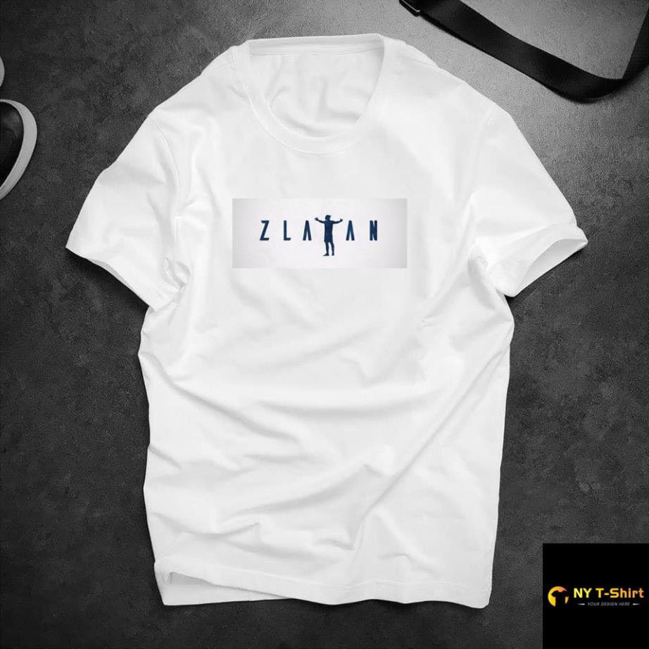 Áo Thun In Hình Zlatan Ibrahimovic  Mã 06 - Áo In Hình Cầu Thủ Bóng Đá
