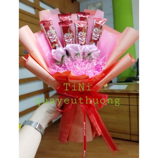 Bó hoa kitkat (6 thanh)
