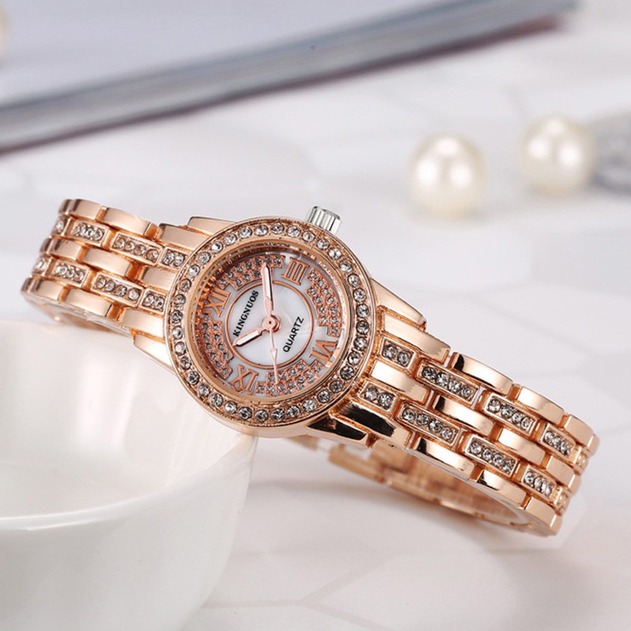 Đồng Hồ nữ KINGNUOS K1993 sang trọng quý phái dây thép cao cấp | BigBuy360 - bigbuy360.vn