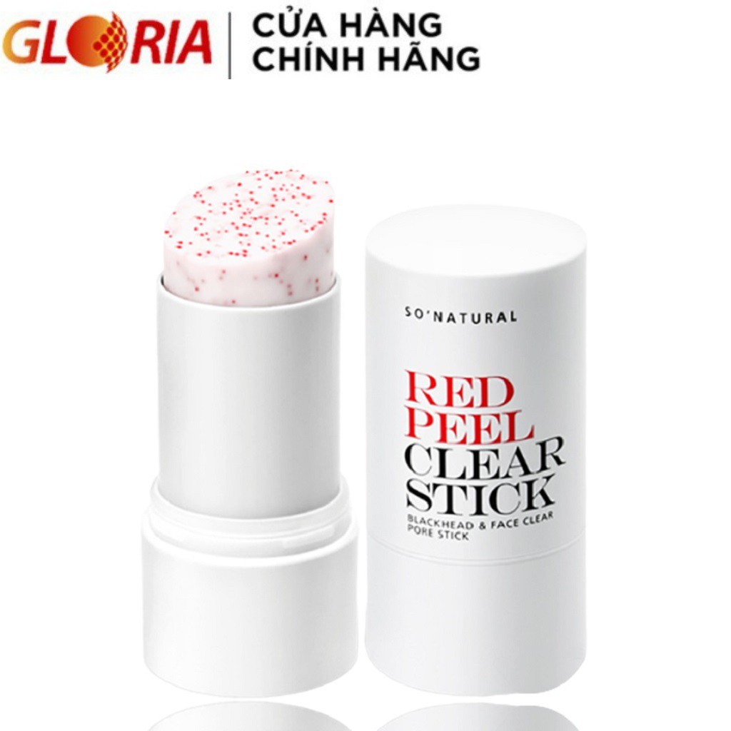 Sáp Lăn mụn Red Peel Clear So Natural Pore Blackhead & Face 23g