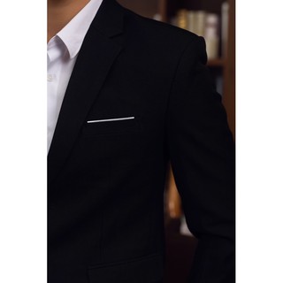 Bộ vest màu đen cao cấp