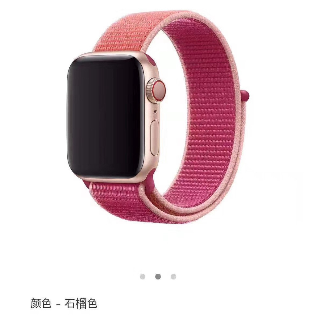 Dây Nylon Cho Đồng Hồ for Apple watch 41mm/45mm 42mm/44mm 38mm/40mm 7 6 SE 5 4 3 2 1