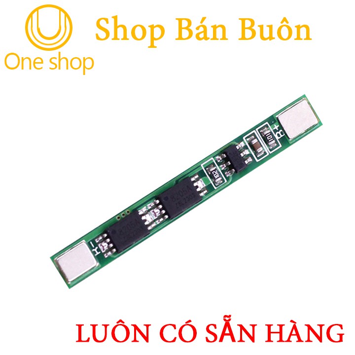 Module Bảo Vệ Quá Dòng Quá Áp Pin 18650 1S 5A