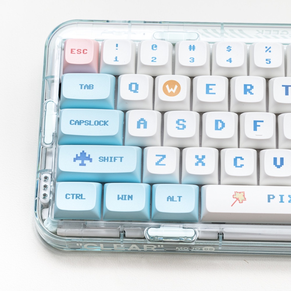 134 Phím Pixel Wars Keycaps XDA Profile Hoạt hình Anime PBT DYE SUB Bàn phím cơ Keycap | BigBuy360 - bigbuy360.vn