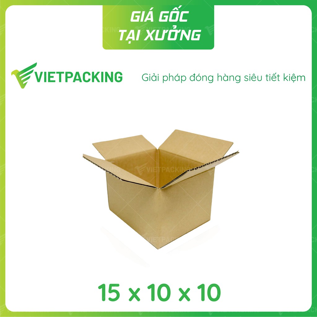 15x10x10 - 50 hộp carton đóng gói giao hàng V067