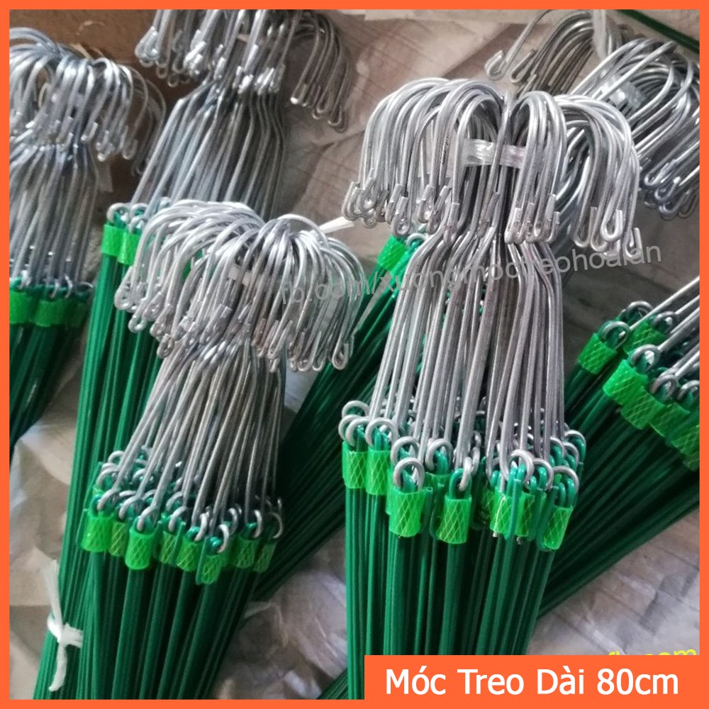 Móc bọc nhựa treo hoa lan 80cm [GIÁ TỐT NHẤT]