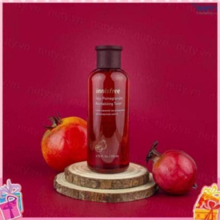 NƯỚC HOA HỒNG/ Ngăn Ngừa Lão Hóa Chiết Xuất Từ Lựu Innisfree Jeju Pomegranate Revitalizing Toner 200ml | BigBuy360 - bigbuy360.vn
