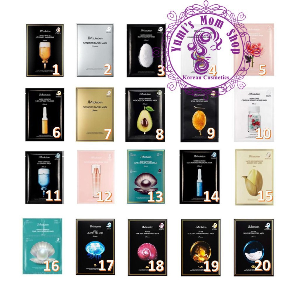 Mặt nạ JM SOLUTION MASK linhmit