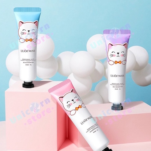 Kem Dưỡng Da Tay Con Mèo Loufmiss Nội Địa Trung 30G