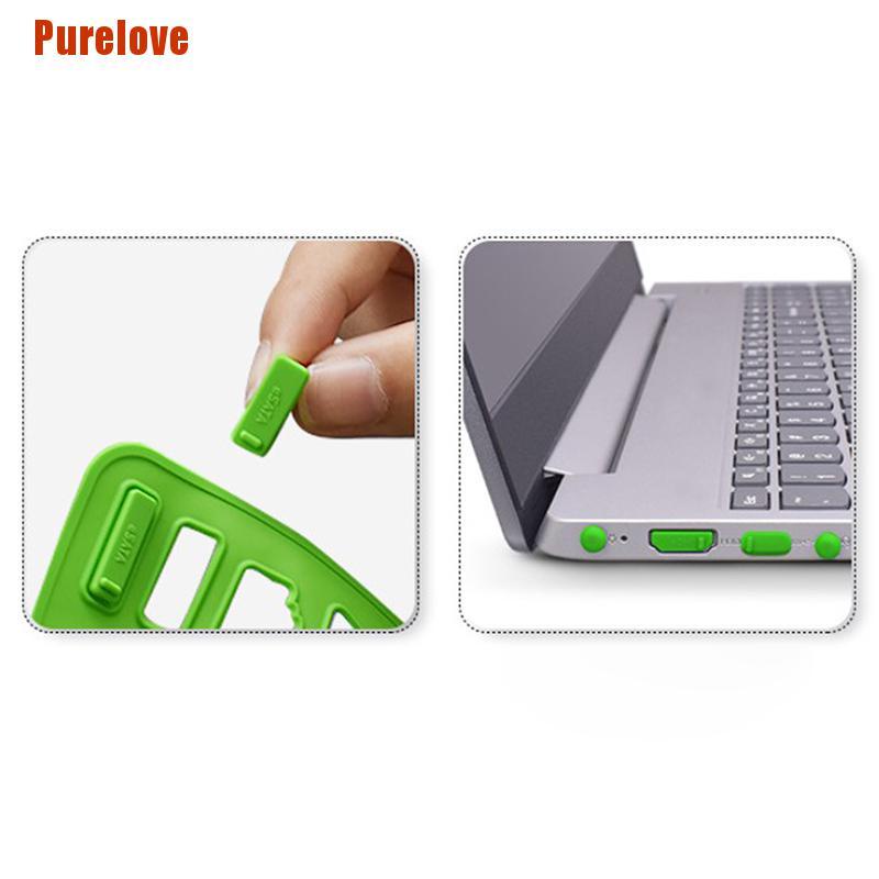 Set 2 Đầu Chuyển Đổi Usb Hdmi Rj45 Bằng Silicone Chống Bụi Tiện Lợi