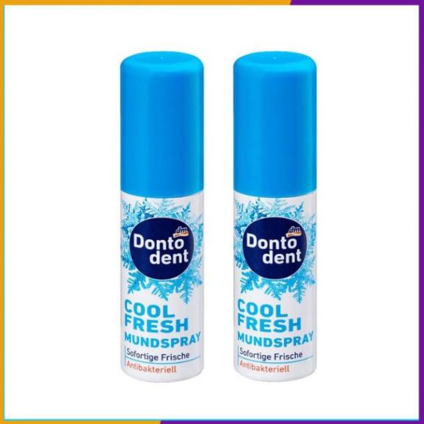 Xịt thơm miệng Dontodent Đức cho hơi thở thơm mát suốt cả ngày