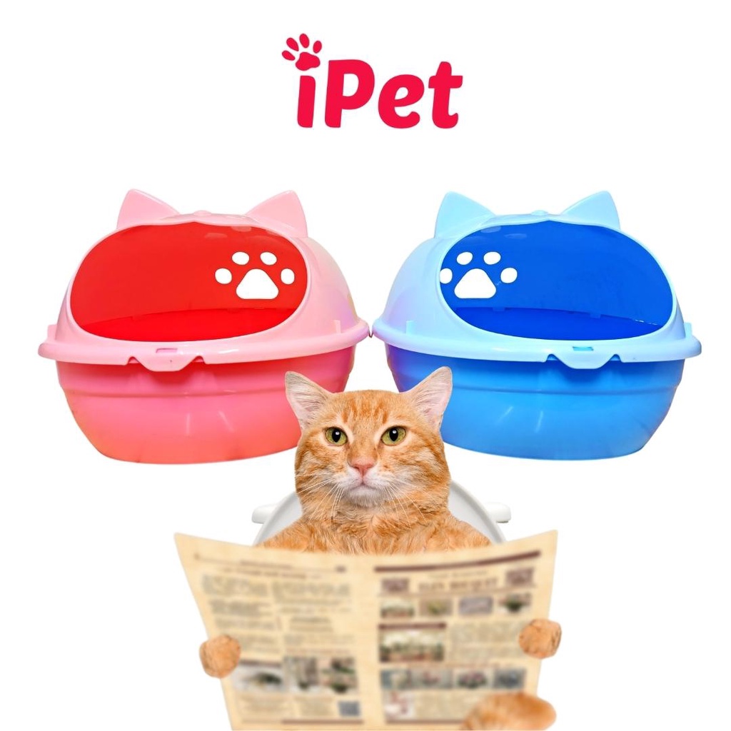 Nhà Vệ Sinh Cho Mèo, Khay Đựng Cát Mèo Size Nhỏ - iPet Shop