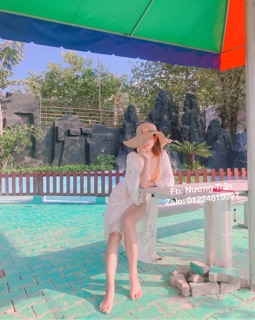 Kimono đi biển ( có kèm ảnh khách )