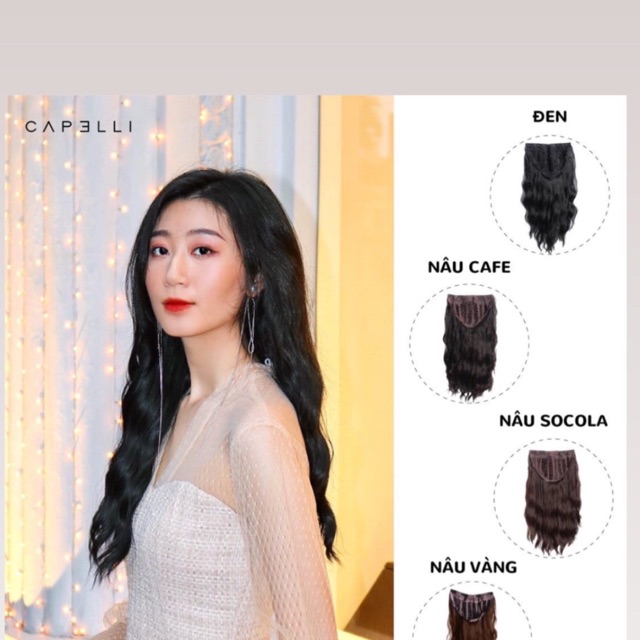 Tóc kẹp U sóng trục