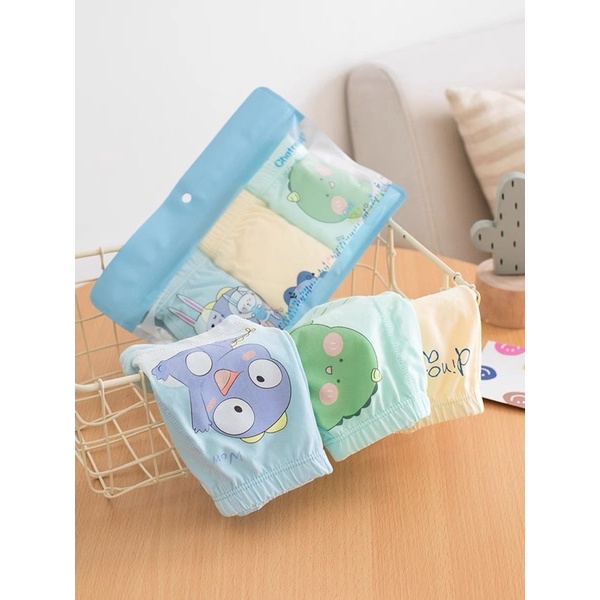 quần lót đùi bé trai ,quần sịp đùi bé trai vải cotton 100%