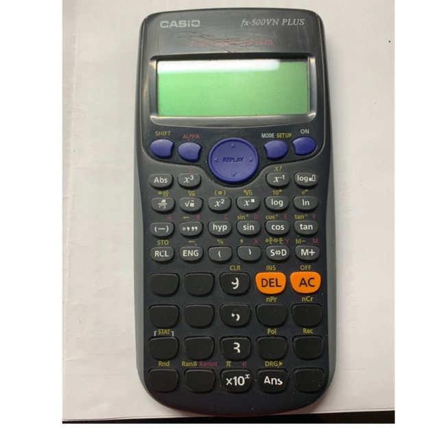Máy Tính Bỏ Túi CASIO fx-500VN PLUS Và Có Tặng Kèm Giấy Dán Bàn Phím Đẹp
