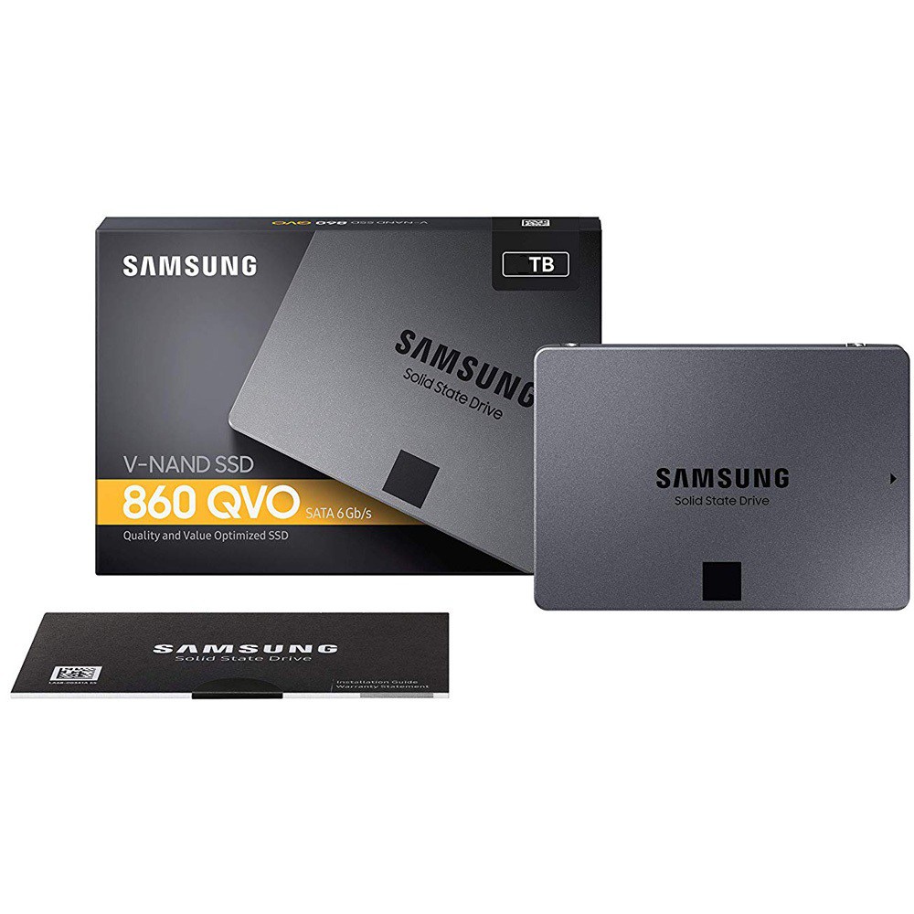 [Mã 254ELSALE giảm 7% đơn 300K] Ổ Cứng SSD Samsung 870 Qvo 1TB 2.5-Inch SATA III (MZ-77Q1T0BW) New Chính Hãng