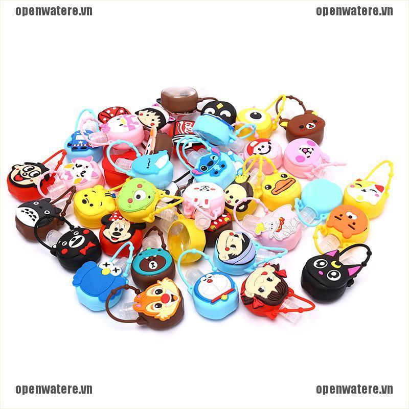 Bình rỗng đựng nước rửa tay bỏ túi dung tích 30ml thiết kế hoạt hình dễ thương