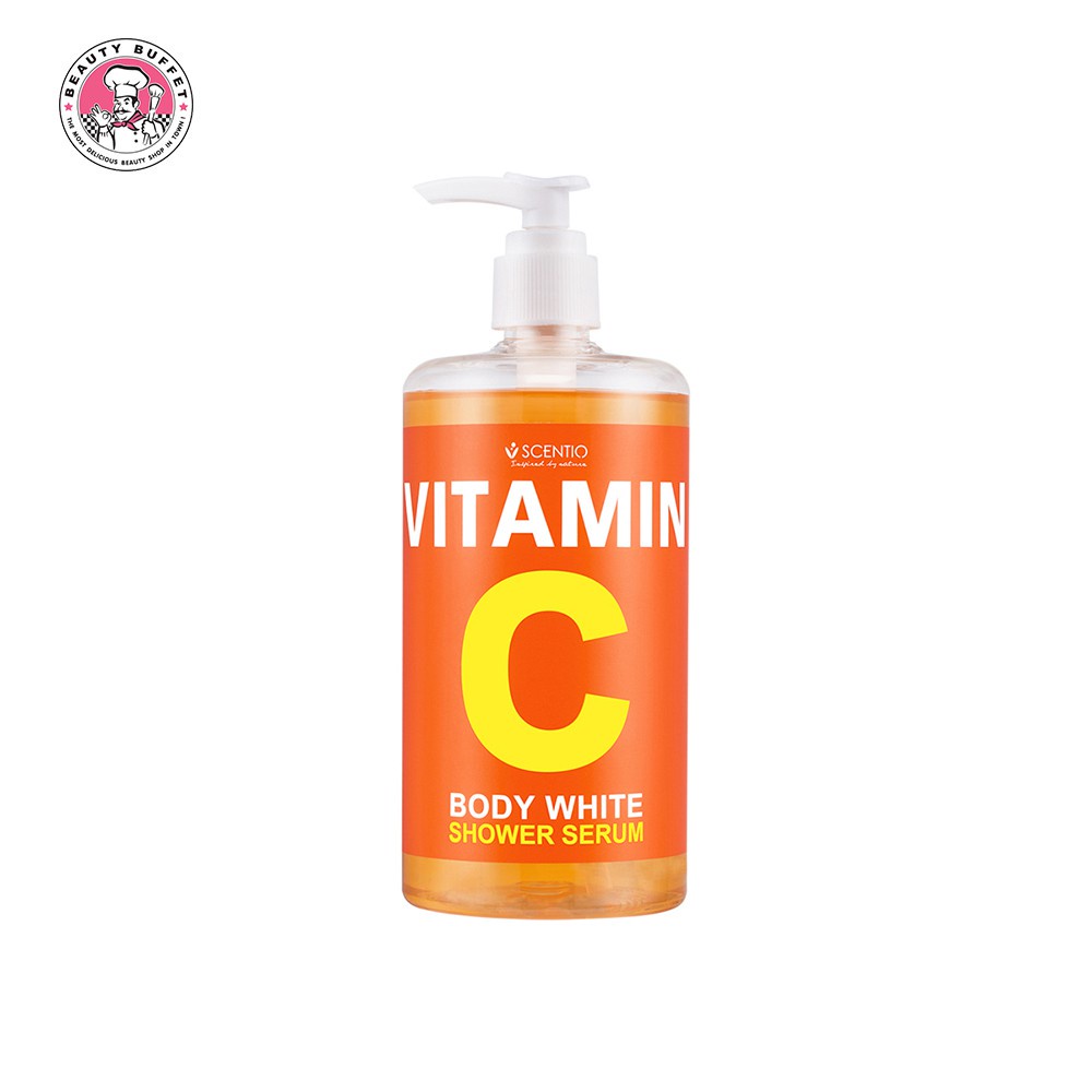 Sữa Tắm Trắng Da Toàn Thân Scentio Vitamin C Dạng Serum 450ml Thái Lan