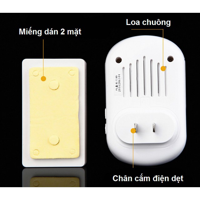 Chuông Cửa Không Dây Không Pin MJR HOME SHP-MJ1