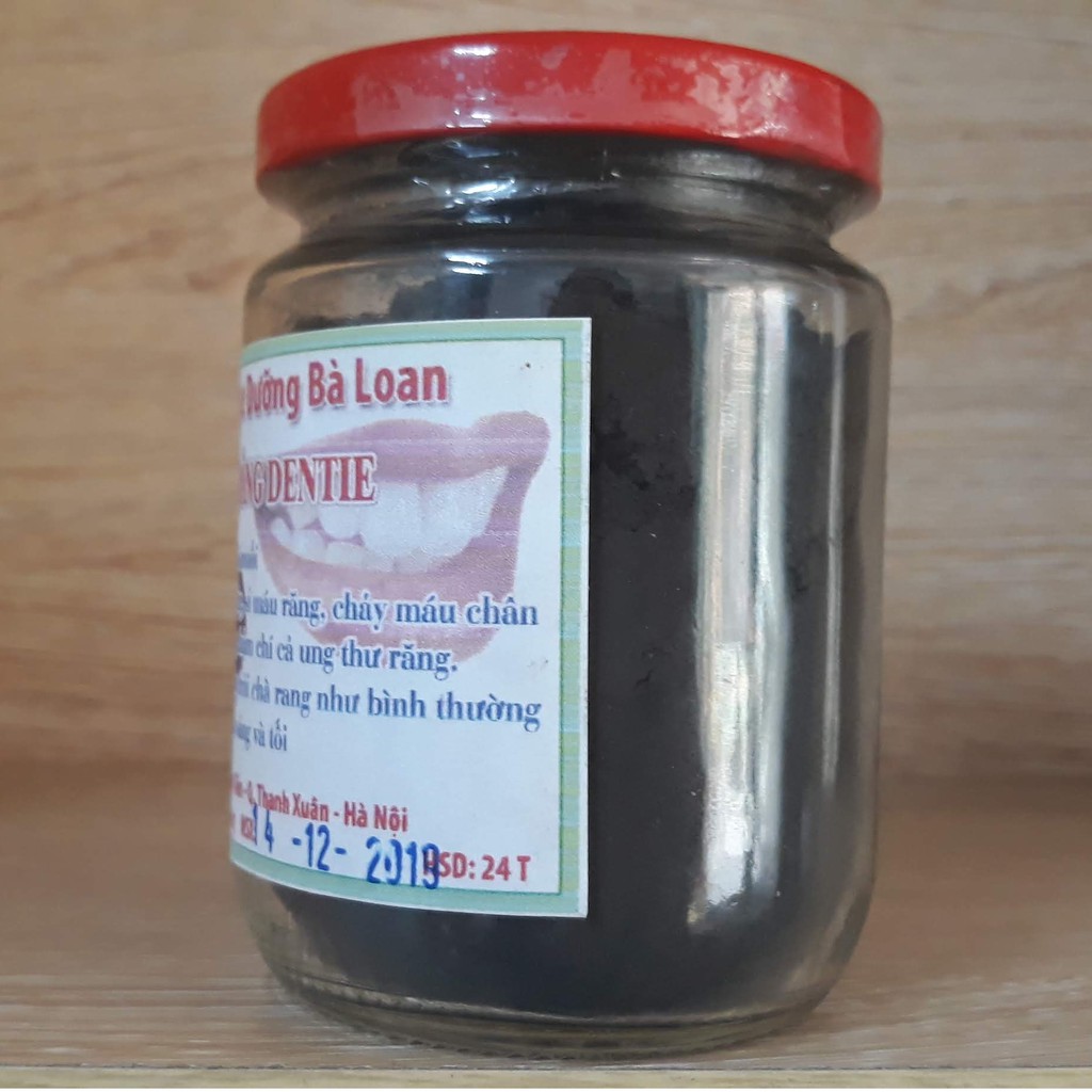 Bột denti chà răng Thực Dưỡng Bà Loan