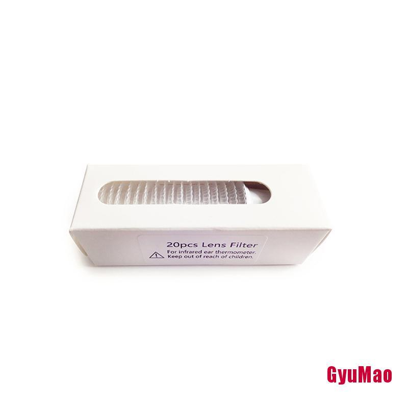 Set 20 Vỏ Bọc Đầu Dò Ống Kính Nhiệt Kế Tai rx1GUMO Cho Braun Thermoscan