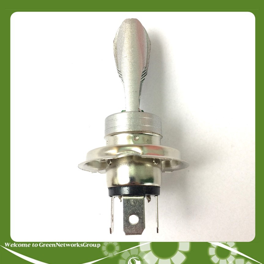 Đèn pha led chân H4 Rãnh 2 tim ánh sáng trắng vàng Greennetworks