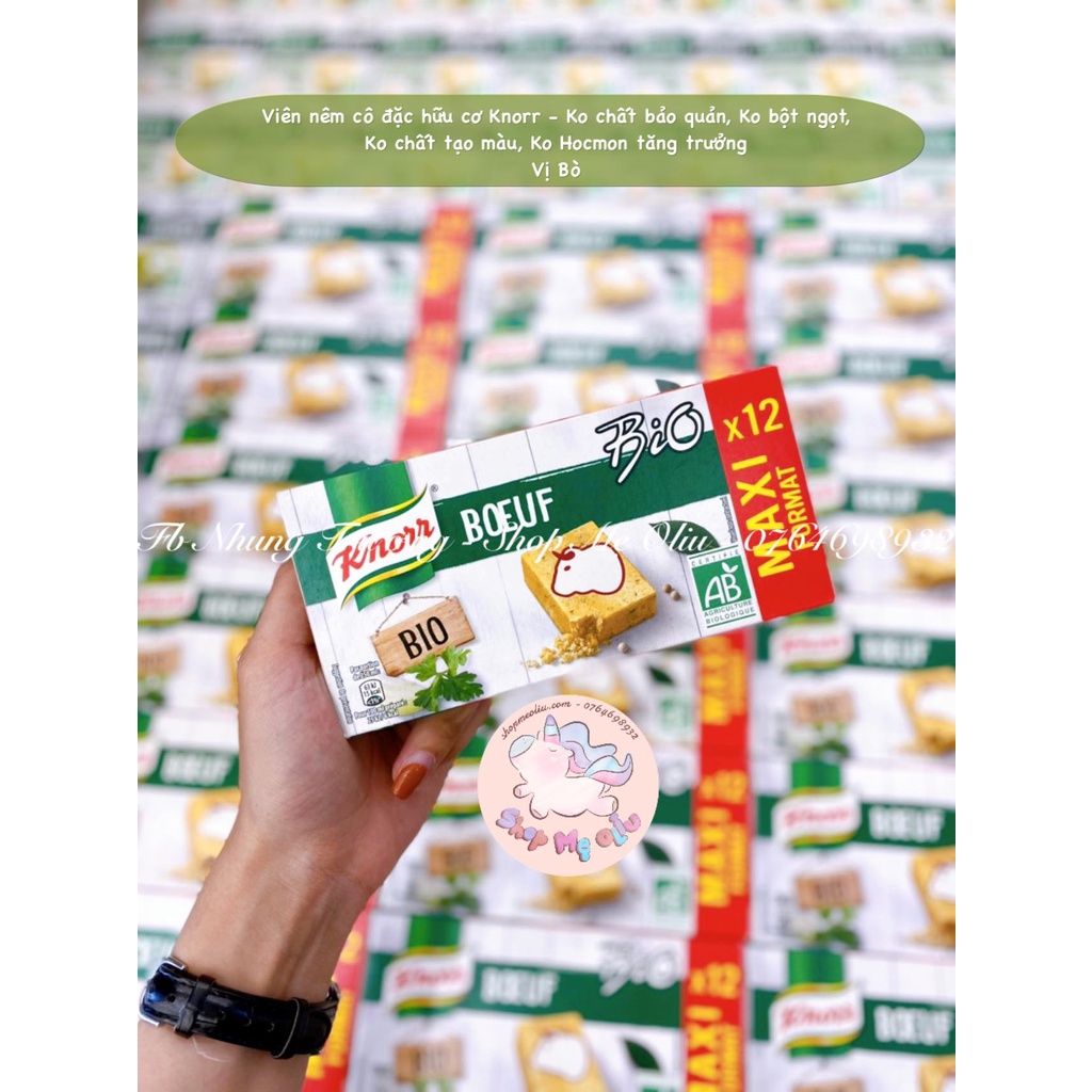 Hạt nêm hữu cơ Knorr