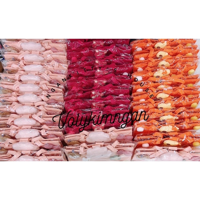 Túi nỉ cục bông