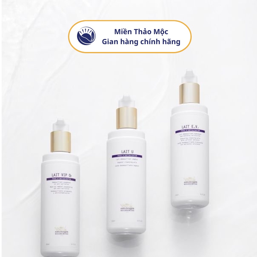 Sữa Rửa Mặt Kháng Khuẩn Và Làm Sáng Da BR Lait U Biologique Recherche