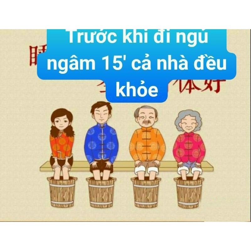 Gói (100 túi) bột ngâm chân thảo dược chăm sóc cơ thể