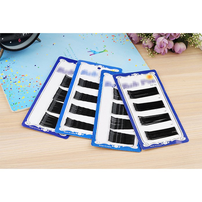 Bộ 36 Kẹp Tóc - Kẹp Xỉa Màu Đen