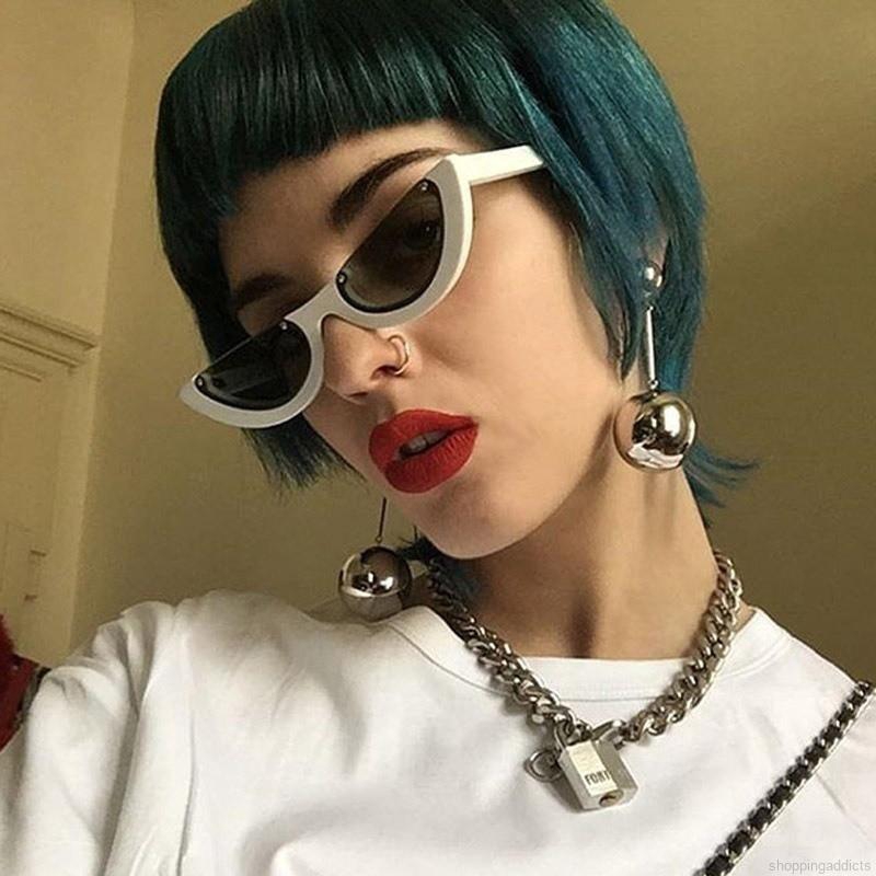 Kính mát nửa gọng thiết kế siêu sao hợp thời trang cho nữ