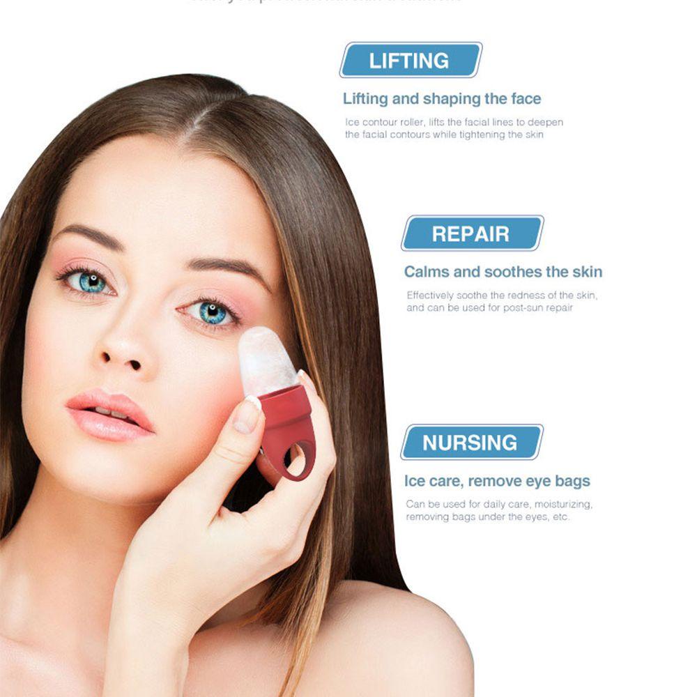 OCEANMAP Khuôn Silicone Làm Đá Mát Xa Giúp Se Khít Lỗ Chân Lông Và Loại Bỏ Quầng Thâm