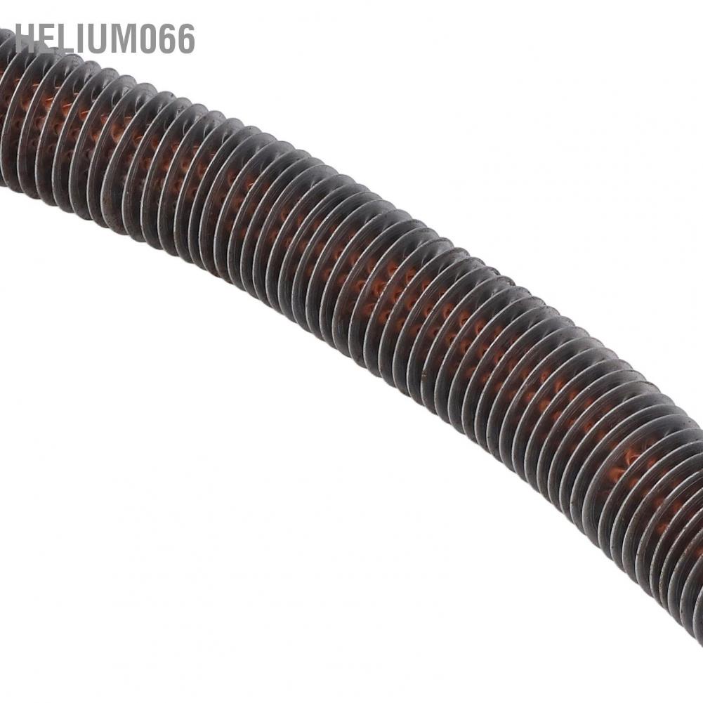 Máy nén khí Ống xả bằng nhôm Hợp kim đồng 19mm Đường kính ngoài 30cm Chiều dài Kết nối trục vít Helium066