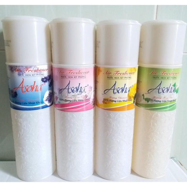 Xịt phòng Hương hoa ASOHA 400ml siêu to